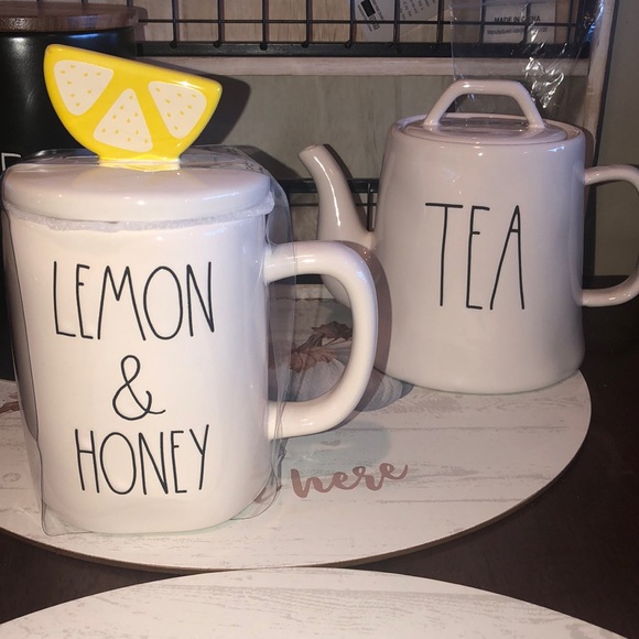 Rae Dunn Other - RAE DUNN LEMON & HONEY  with lemon wedge t…